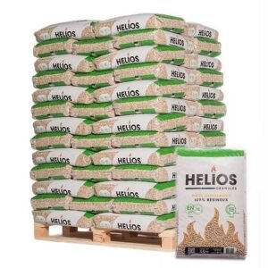 Helios Pellets – Palete com 65 sacos de 15 kg